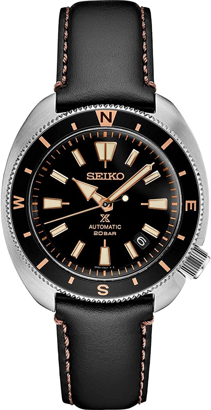 Seiko Prospex Automatic Leather Mens Watch SRPG17
