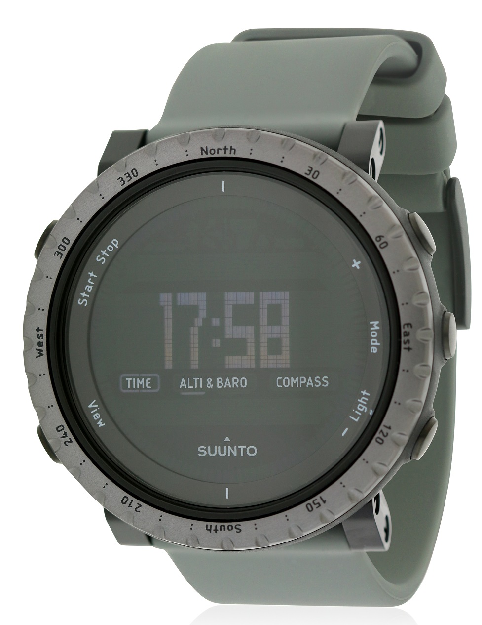 Suunto Core Dusk Gray Outdoor Climbing Diving Silicone Mens Watch SS020344000 - (Open Box)