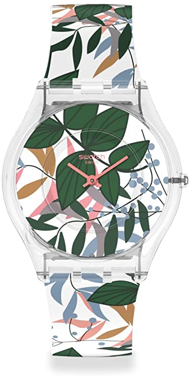 Swatch LEAVES JUNGLE Ladies Watch SS08K111