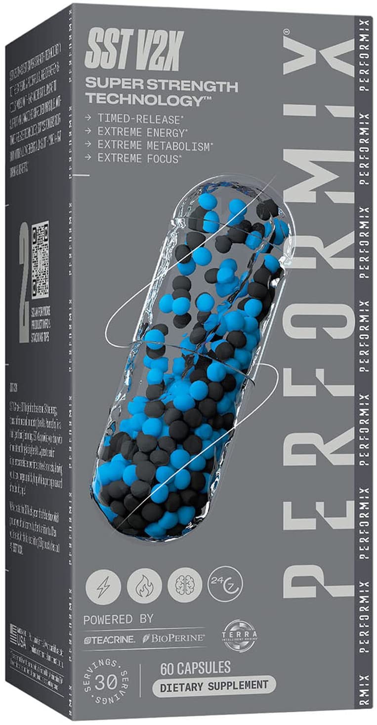Performix SST Extreme Energy V2X Thermogenic Supplement - 60 Capsules