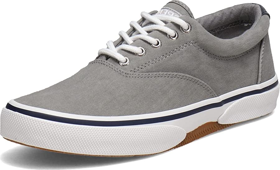 Sperry Mens Halyard CVO Sneaker - Gray - 8