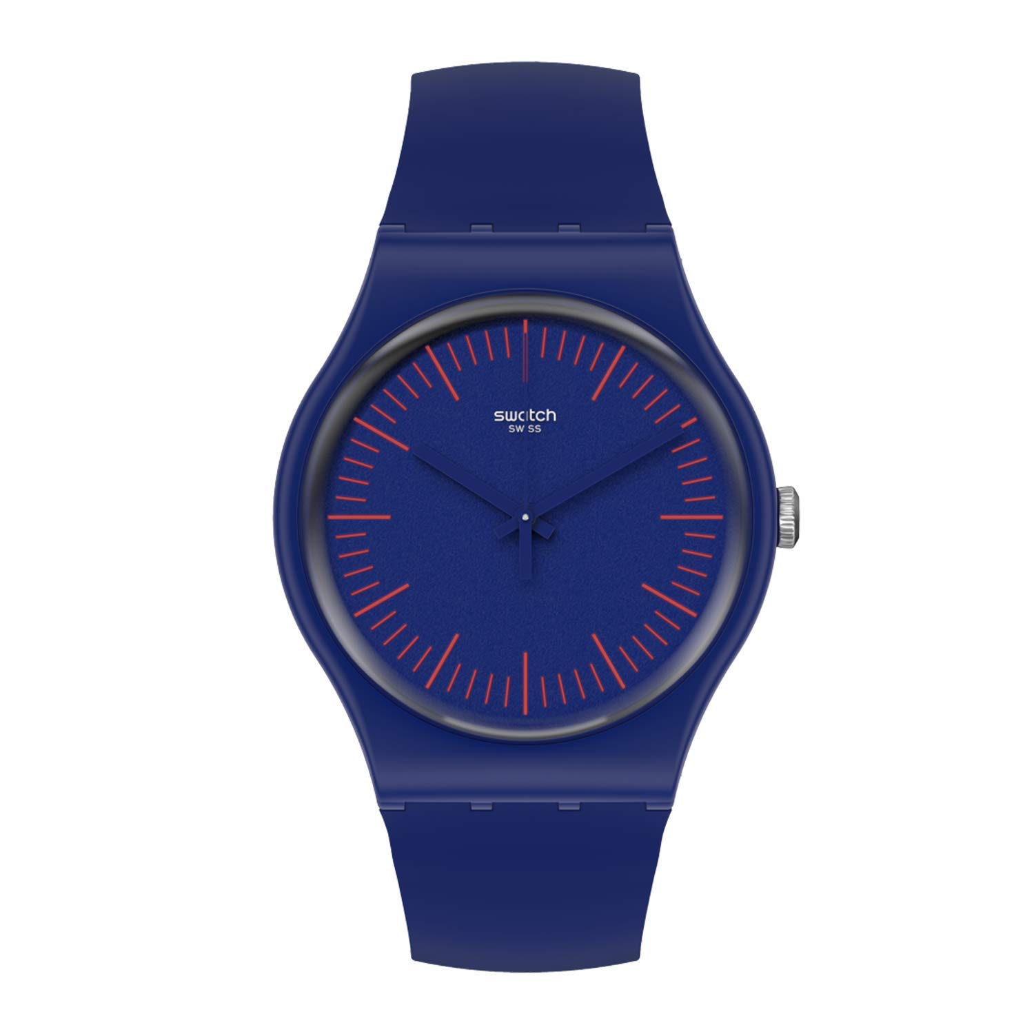 Swatch BLUENRED Mens Watch SUON146