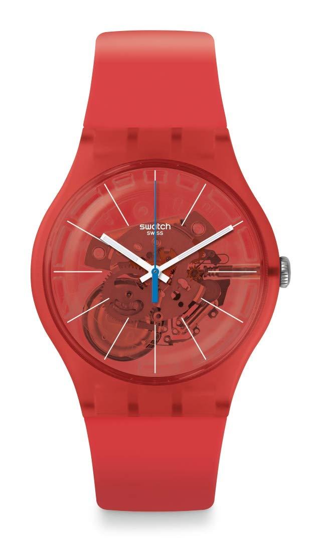 Swatch BLOODY ORANGE Unisex Watch SUOO105