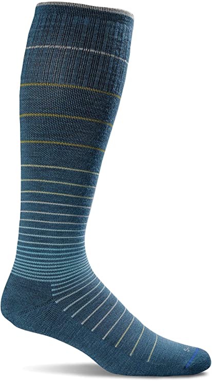 Sockwell Womens Circulator Graduated Compression Socks - Small/Medium (4-7.5) - Teal