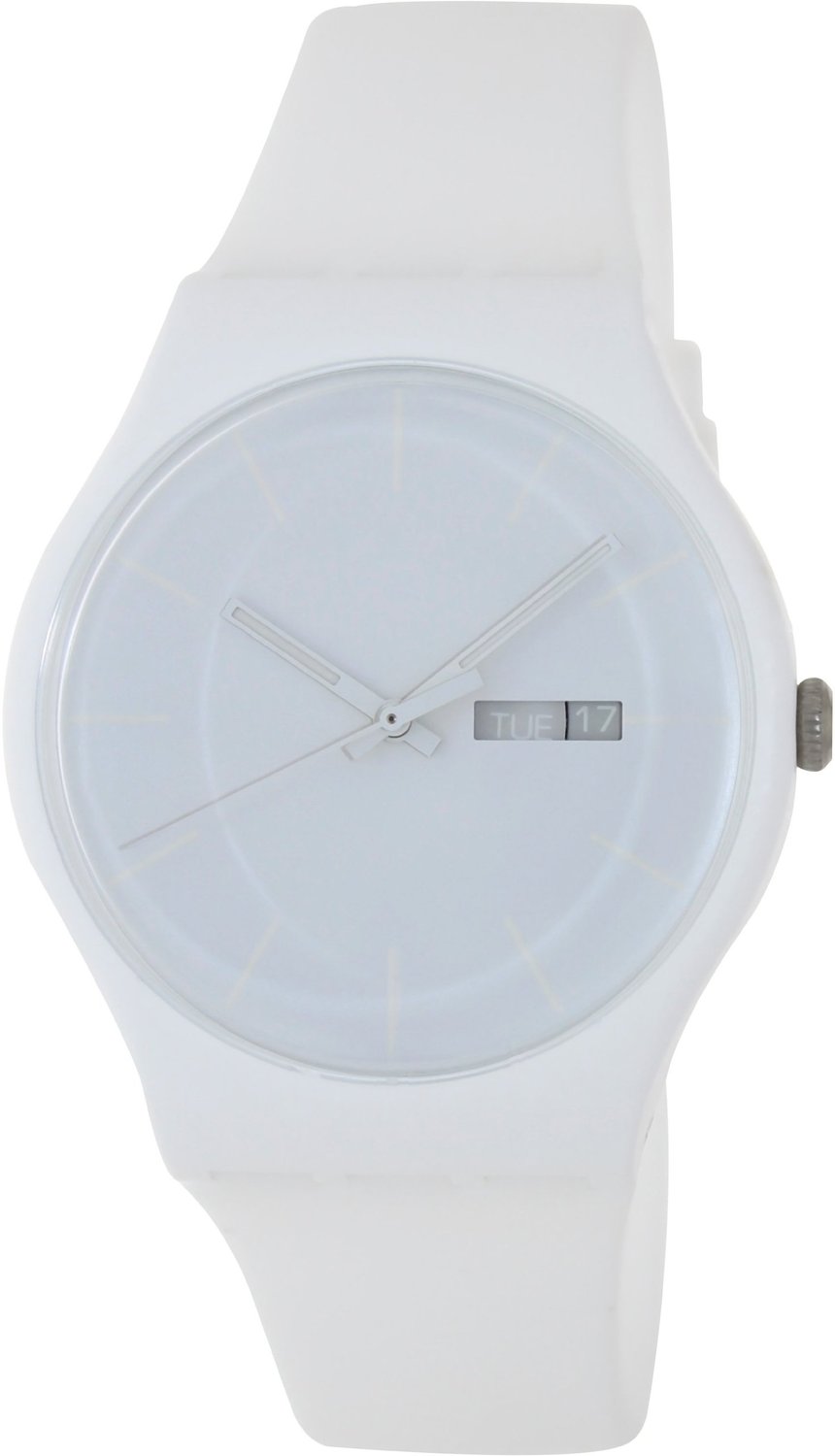 Swatch 'White Rebel' Watch SUOW701