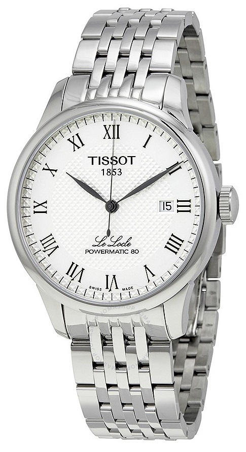 Tissot Le Locle Powermatic 80 Automatic Stainless Steel Mens Watch T0064071103300