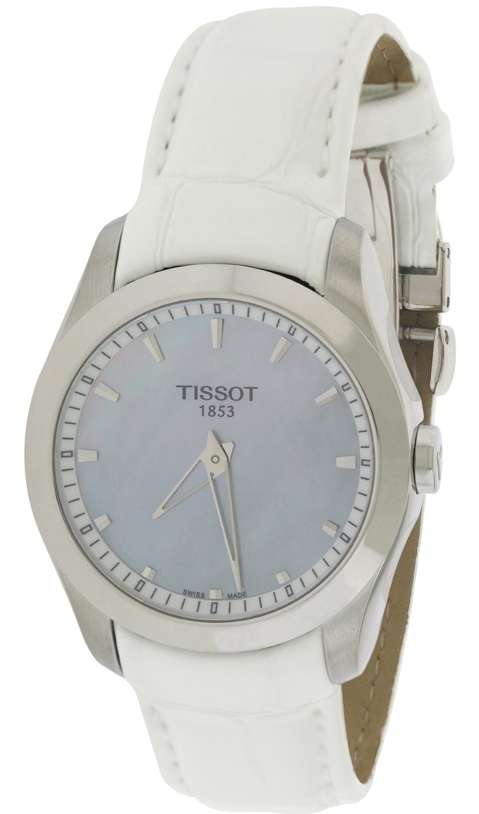 Tissot Couturier Grande Automatic Leather Ladies Watch T0352461611100