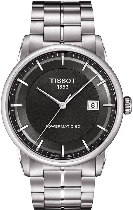 Tissot Luxury Automatic Anthracite Mens Watch T0864071106100
