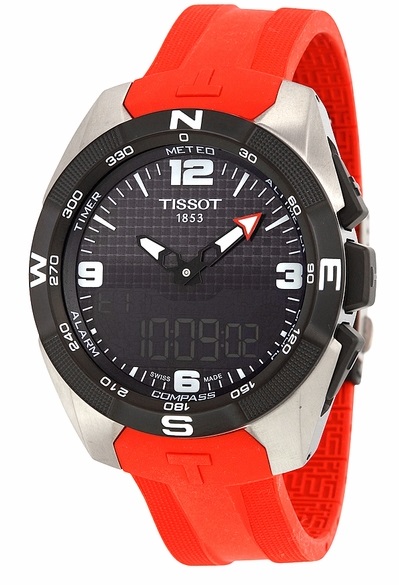 Tissot T-Touch Expert Solar Silicone Mens Watch T0914204705700