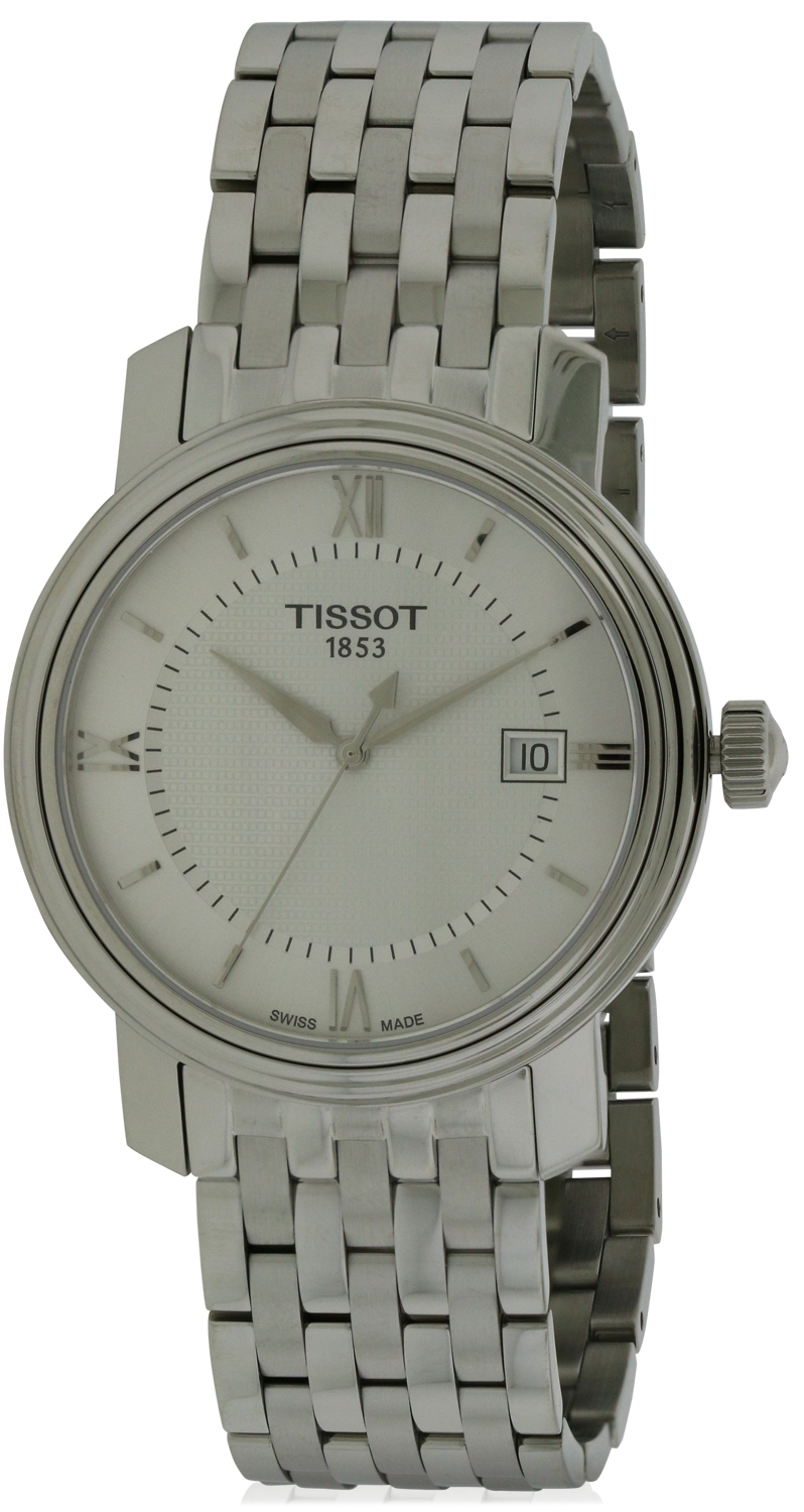 Tissot Bridgeport Stainless Steel Mens Watch T0974101103800