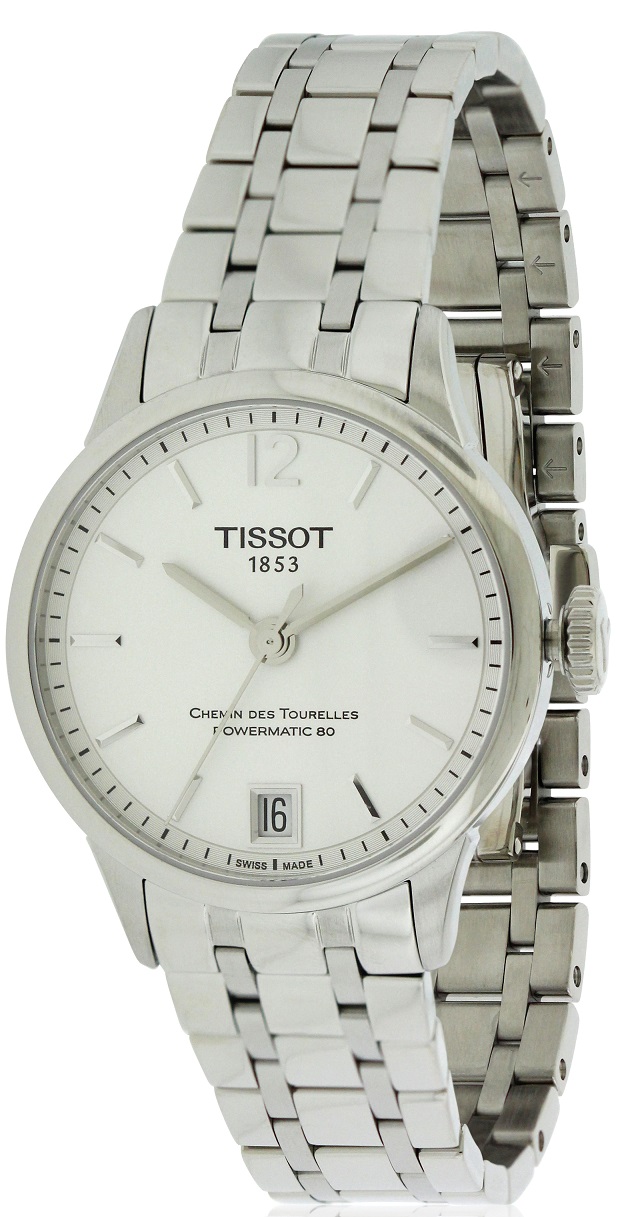 Tissot Chemin Des Tourelles Automatic Stainless Steel Mens Watch T0992071103700