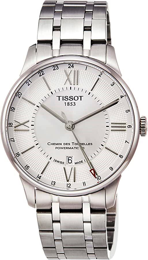 Tissot Chemin des Tourelles Powermatic 80 GMT Mens Watch T0994291103800