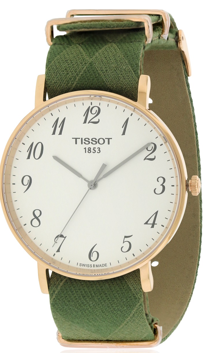 Tissot Everytime Big Gent Fabric Mens Watch T1096103803200