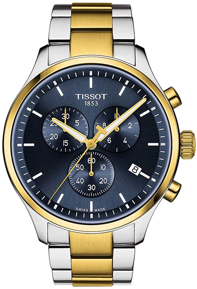 Tissot Chrono XL Two-Tone Mens Watch T1166172204100