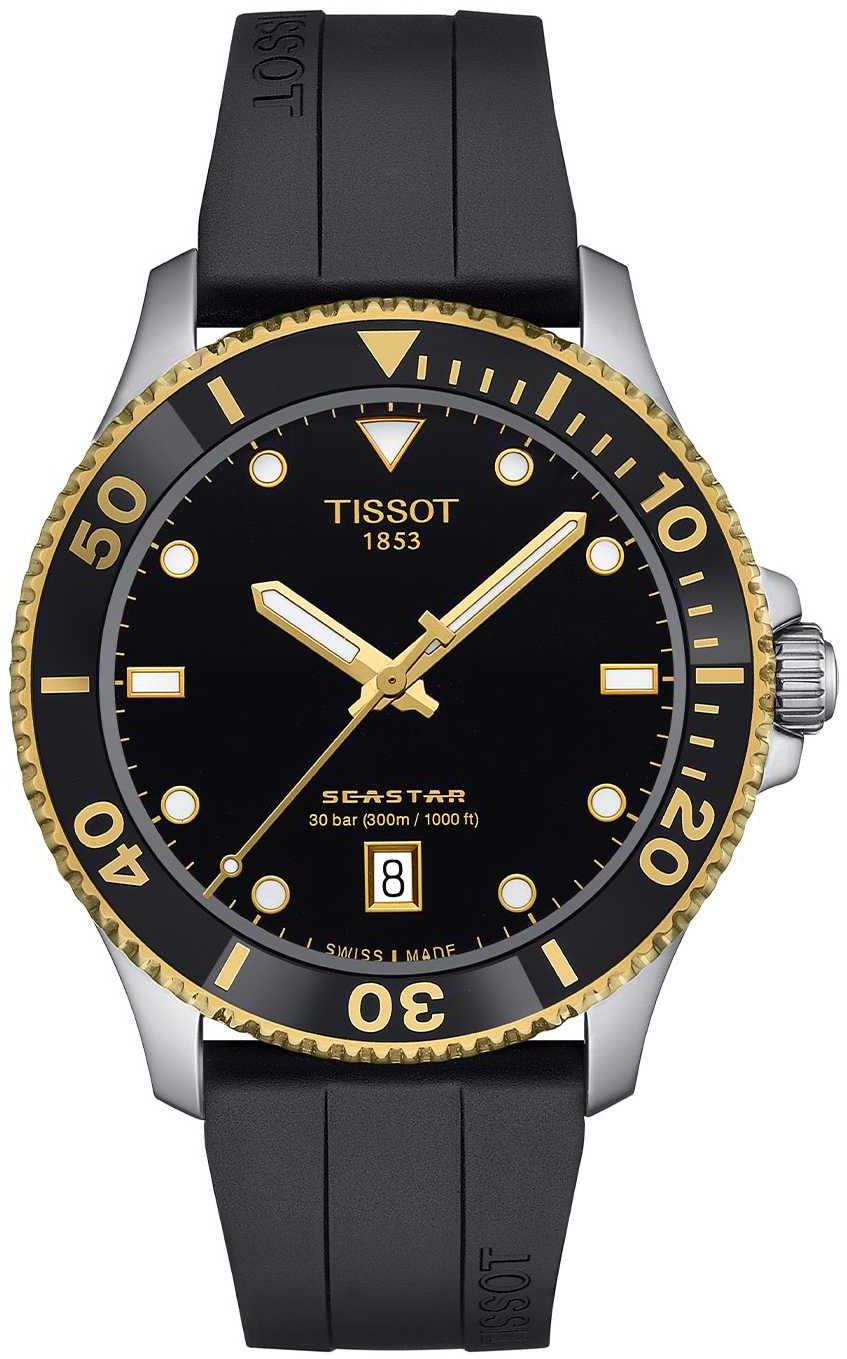 Tissot Seastar 1000 Rubber Mens Watch T1204102705100