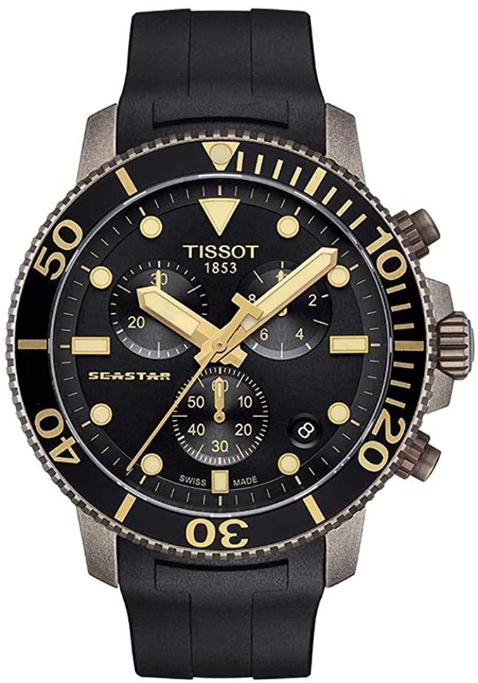 Tissot Seastar 1000 Chronograph Mens Watch T1204173705101