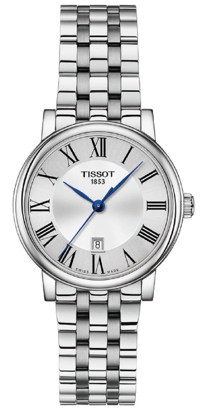 Tissot Carson Premium Lady Quartz Silver Dial Ladies Watch