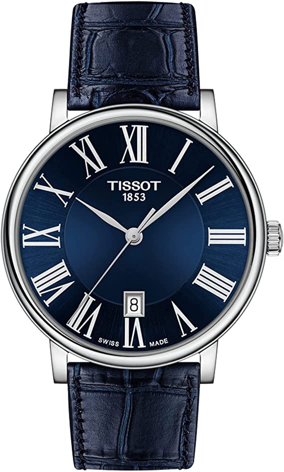 Tissot Carson Leather Mens Watch T1224101604300