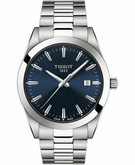 Tissot Gentleman Stainless Steel Mens Watch T1274101104100