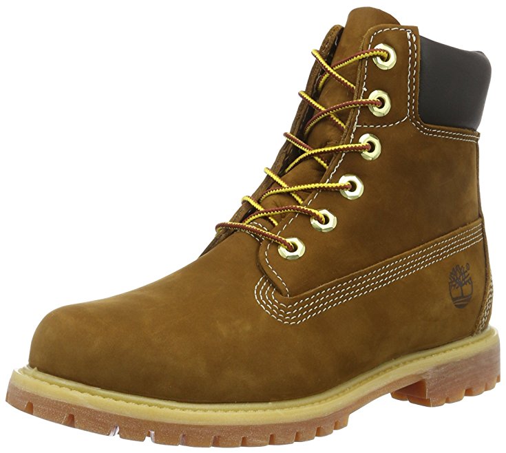 Timberland Womens 6 Inch Premium Boot - Rust Nubuck - 10