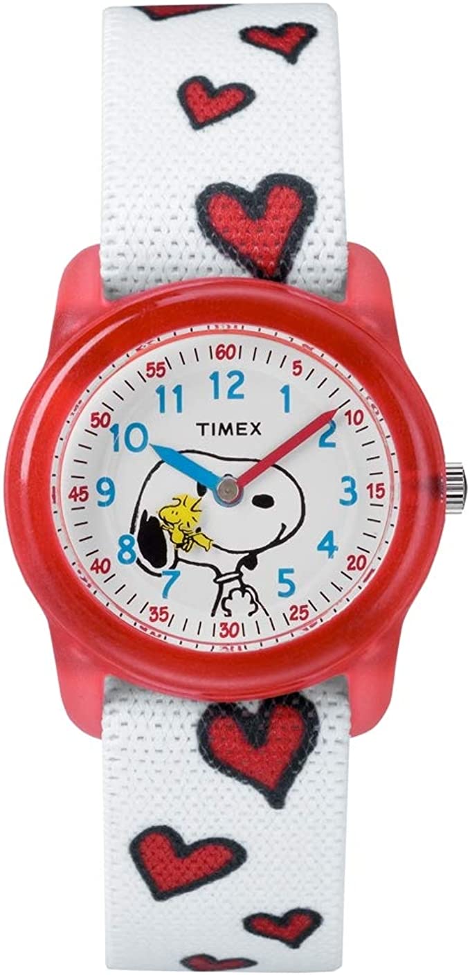 Timex Time Machines Peanuts Collection -  Snoopy/Hearts - Watch