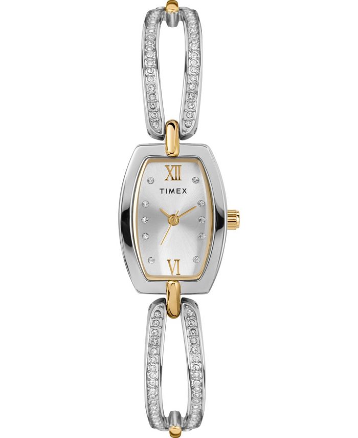 Timex Two-Tone Bangle Ladies Watch TW2T58400