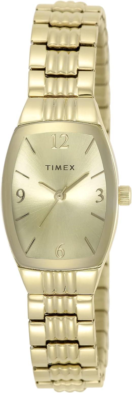 Timex Main Street Gold-Tone Expansion Ladies Watch TW2V25600
