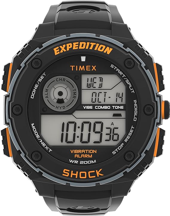 Timex Expedition Vibe Shock Resin Mens Watch TW4B24200