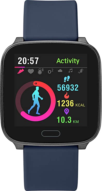 iConnect By Timex Active Square Smartwatch TW5M34300