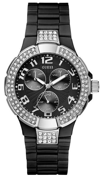 GUESS Black Polycarbonate Ladies Watch U11622L4