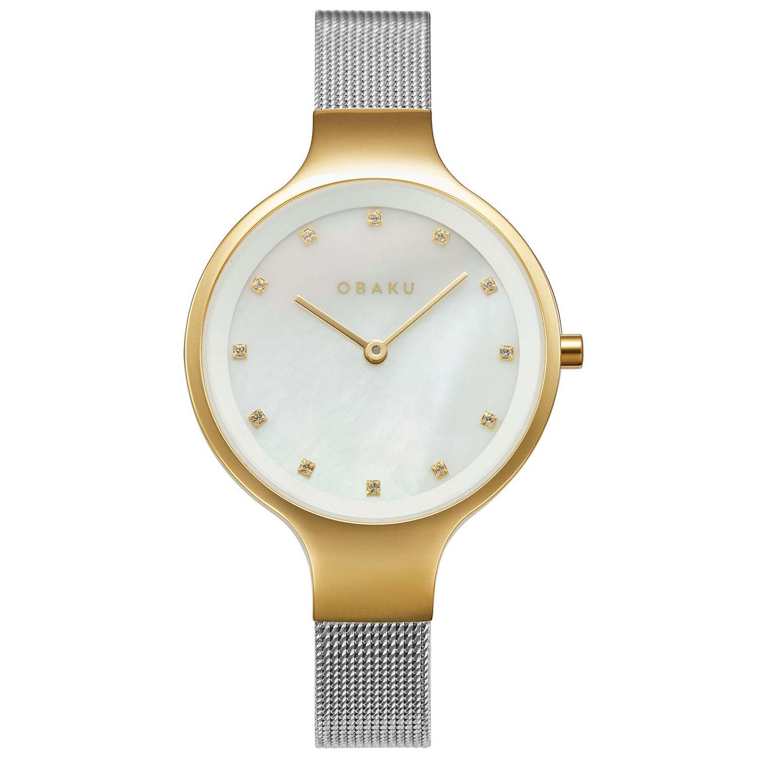 Obaku Classic Ladies Watch V173LXGWMC2