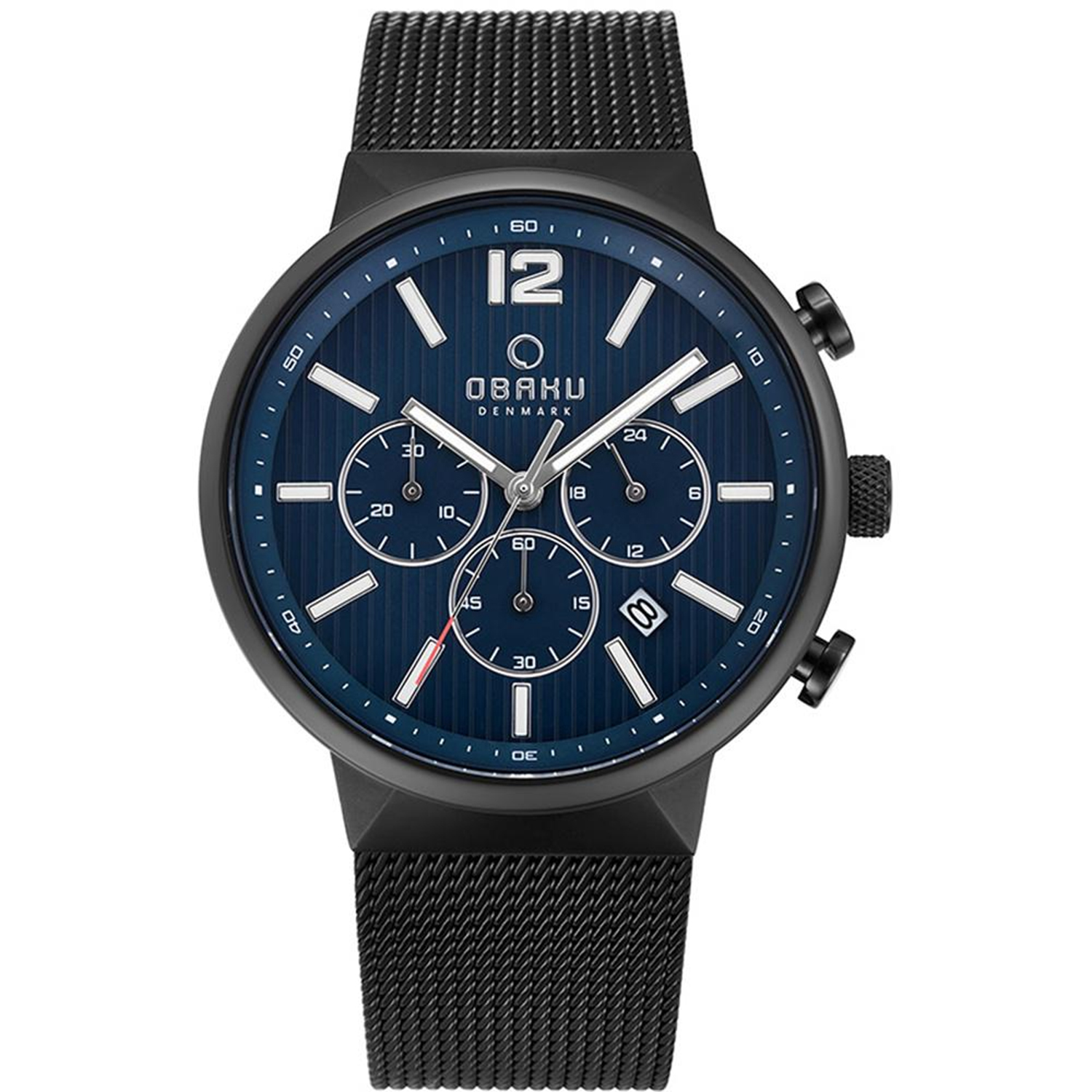 Obaku Classic Mens Watch V180GCBLMB