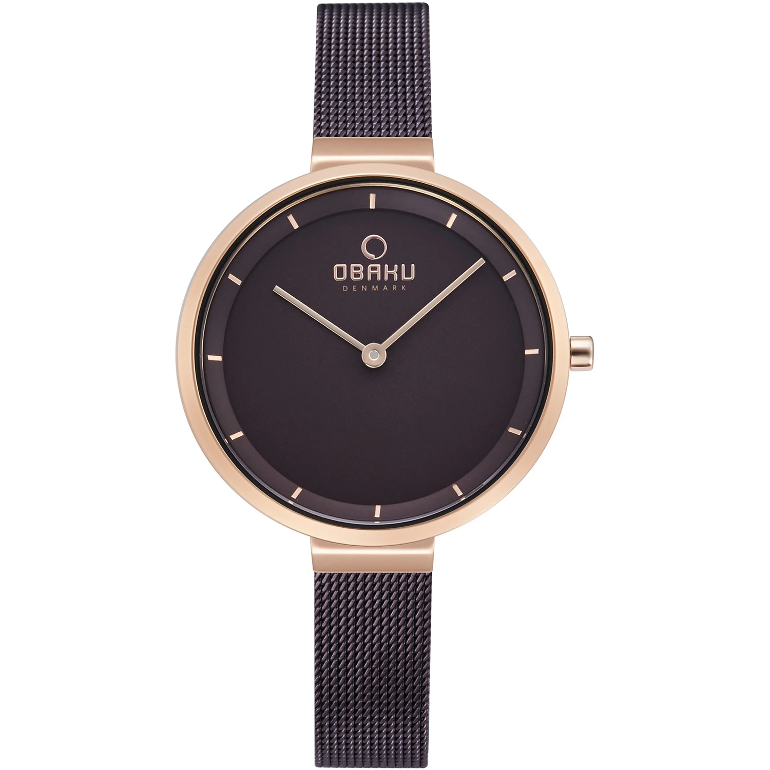 Obaku Walnut Ladies Watch V225LXVNMN