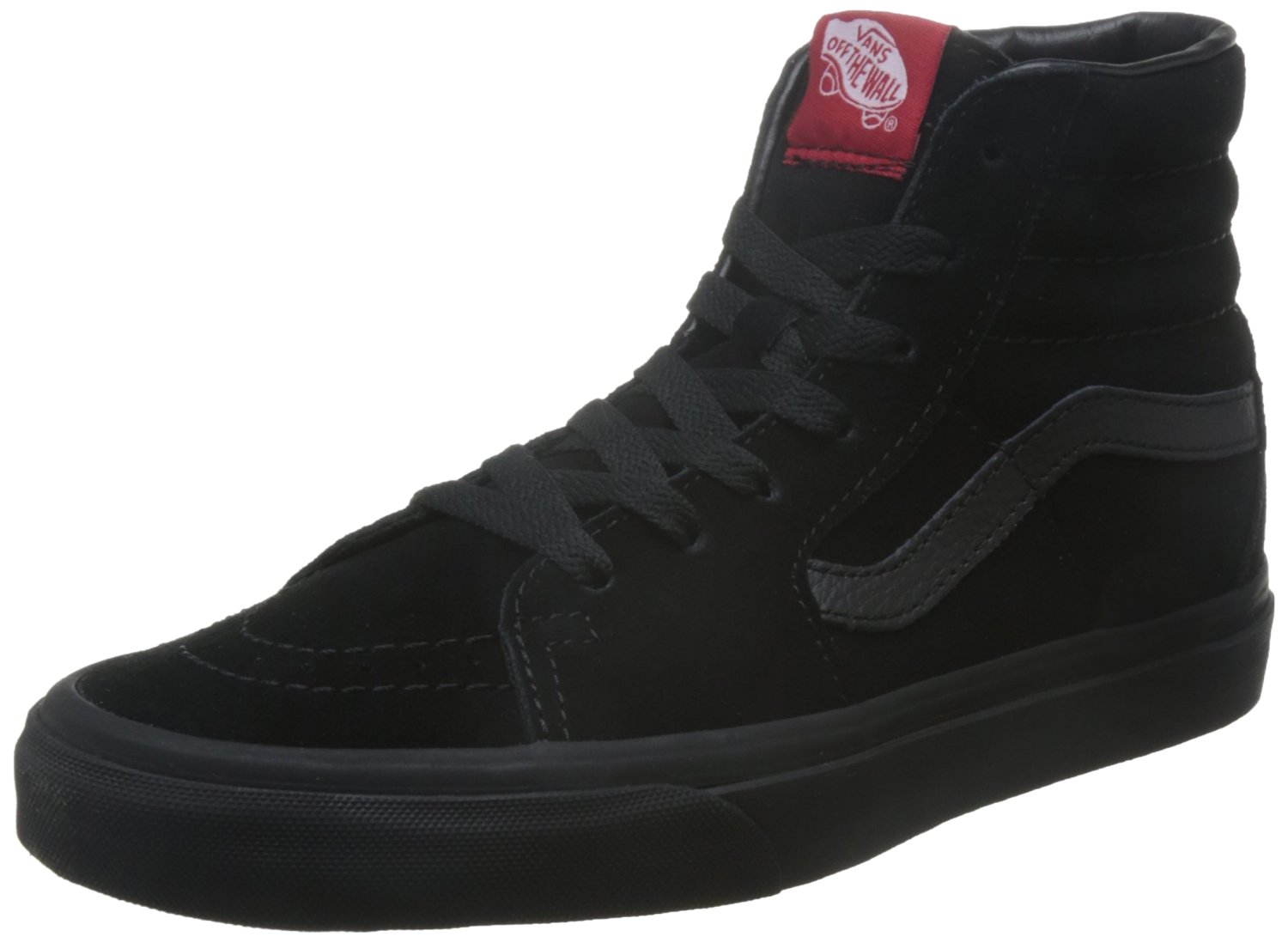 Vans Unisex Sk8 - Hi Mte Skate Shoe - Black / Black - Mens - 8 - Womens - 9.5