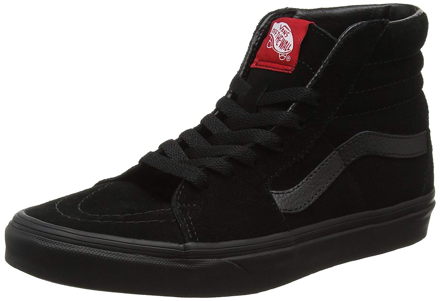 Vans Unisex SK8-Hi Suede Trainer -  Black -  3 UK