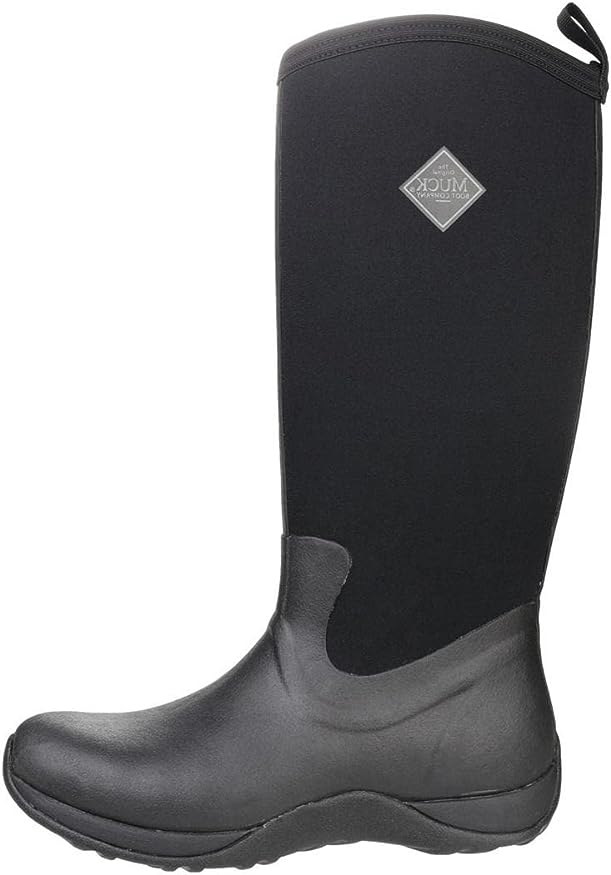 Muck Boot Womens 16 Inch Arctic Adventure Winter Boots - Black - 9