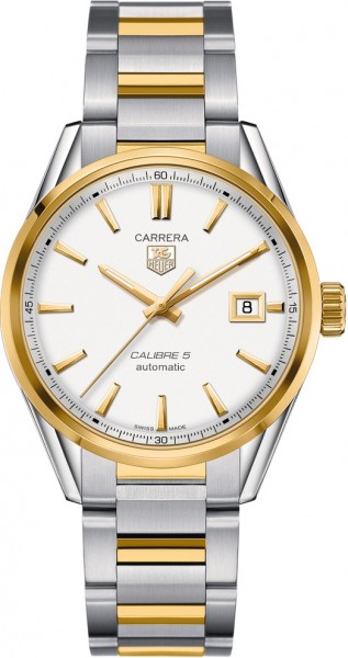 Tag Heuer Carrera Two-Tone Automatic Mens Watch WAR215B.BA0782