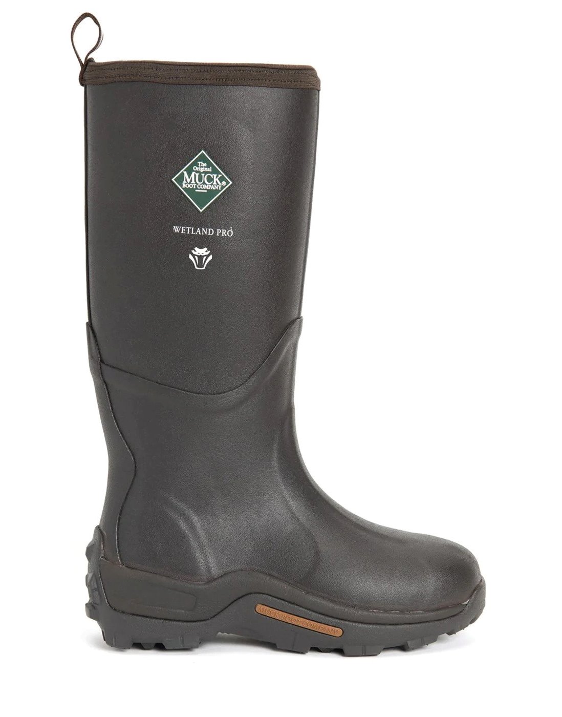 Muck Boot Mens Wetland Pro Snake Boot - Brown - 12