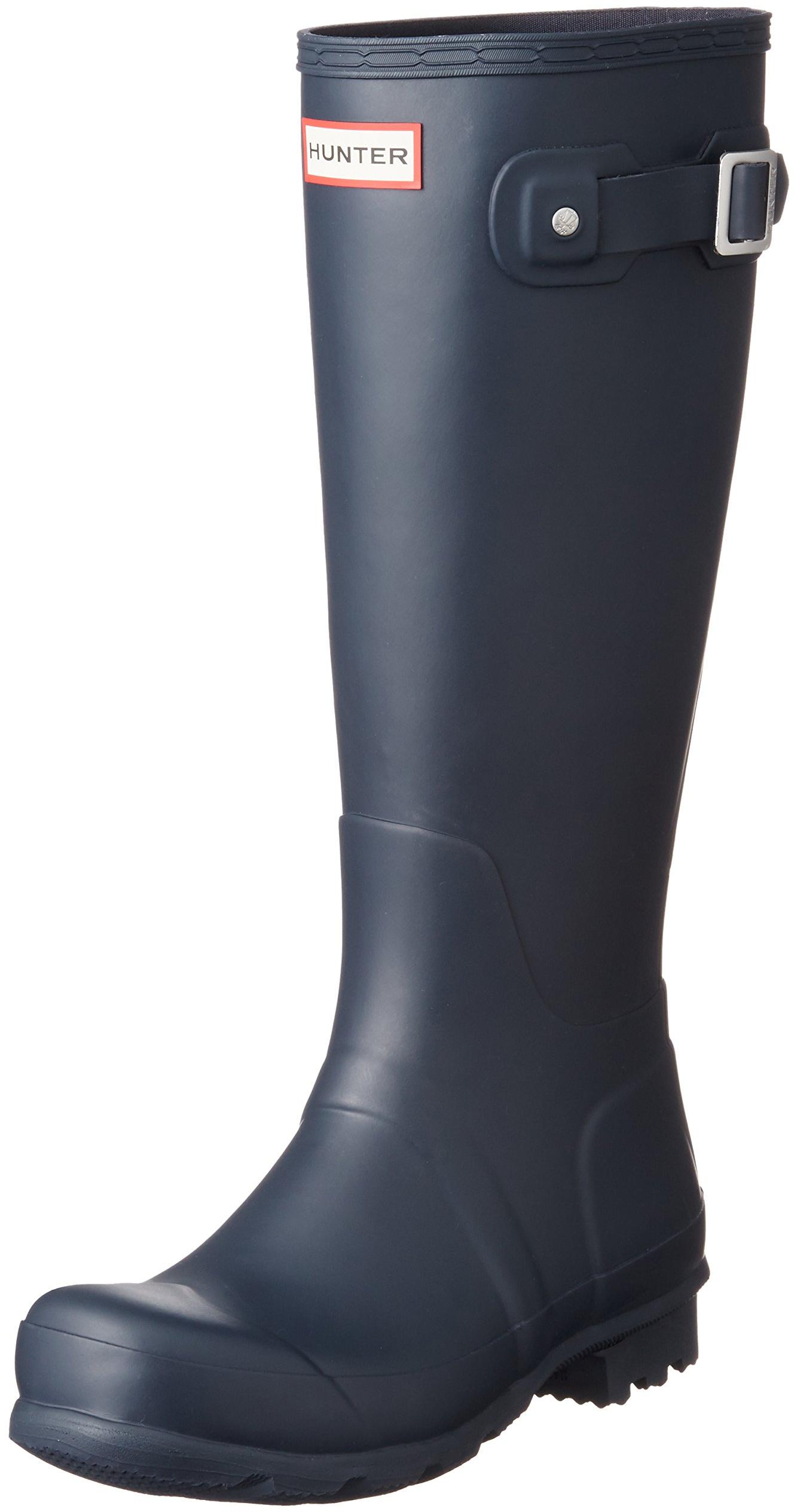 Hunter Womens Original Tall Snow Boot - Navy - Size 7 - (Open Box)