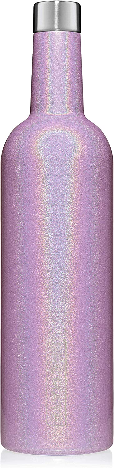 Brumate Winesulator Insulated Wine Canteen - Glitter Violet