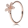 PANDORA Rose Ring Dazzling Daisy with Clear CZ