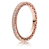 Pandora Rose Ring Hearts Of Pandora With Clear Cubic Zirconia