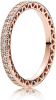 Pandora Rose Ring Hearts Of Pandora With Clear Cubic Zirconia-