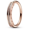 Pandora Signature I-D Pave Ring