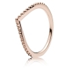 Pandora Beaded Wish Wishbone Pandora Rose Ring