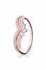PANDORA Princess Wishbone Ring Size 9 - 187736CZ-60