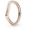 PANDORA Logo bar stacking ring