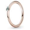 Pandora Rose Light Blue Solitaire Ring - 189259C02-56