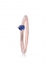 Pandora Rose Stellar Blue Solitaire Ring