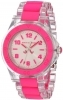 Juicy Couture Rich Girl Neon Pink Silicone Ladies Watch 1900867